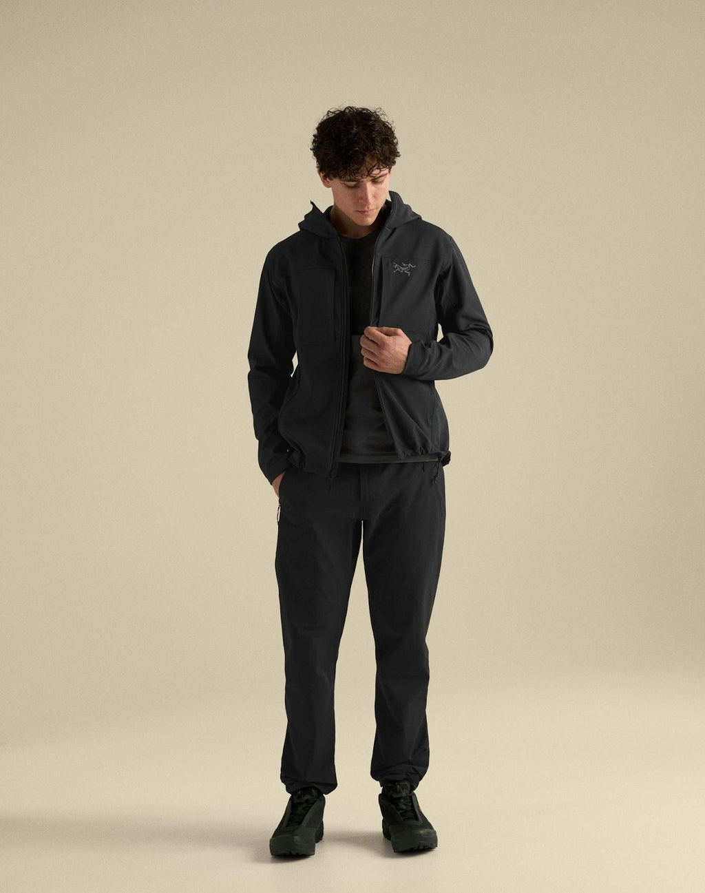 Arc'teryx Gamma MX Men's Hoody, Black Soft Shell