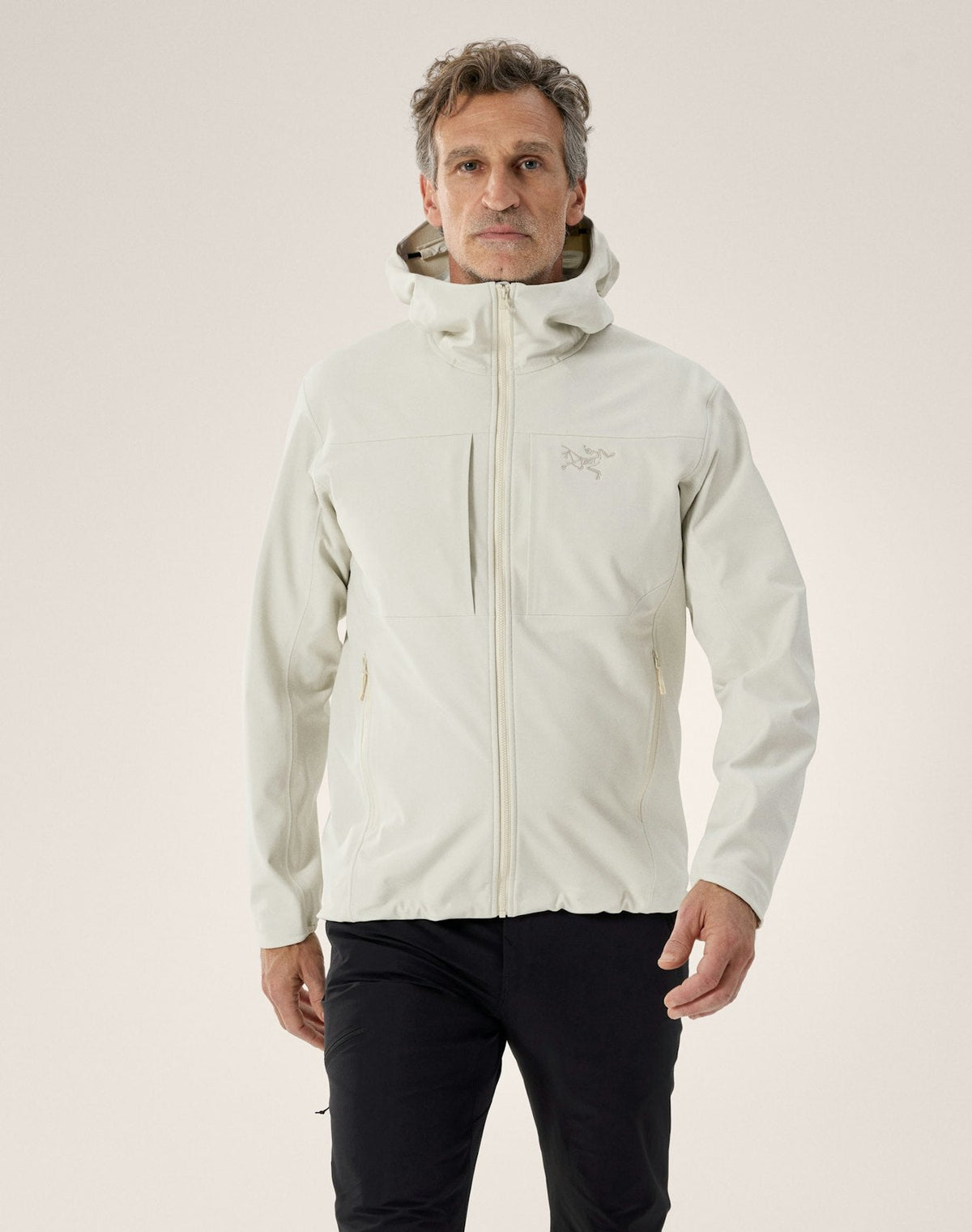 Arc'teryx Gamma MX Men's Hoody, Off White Soft Shell