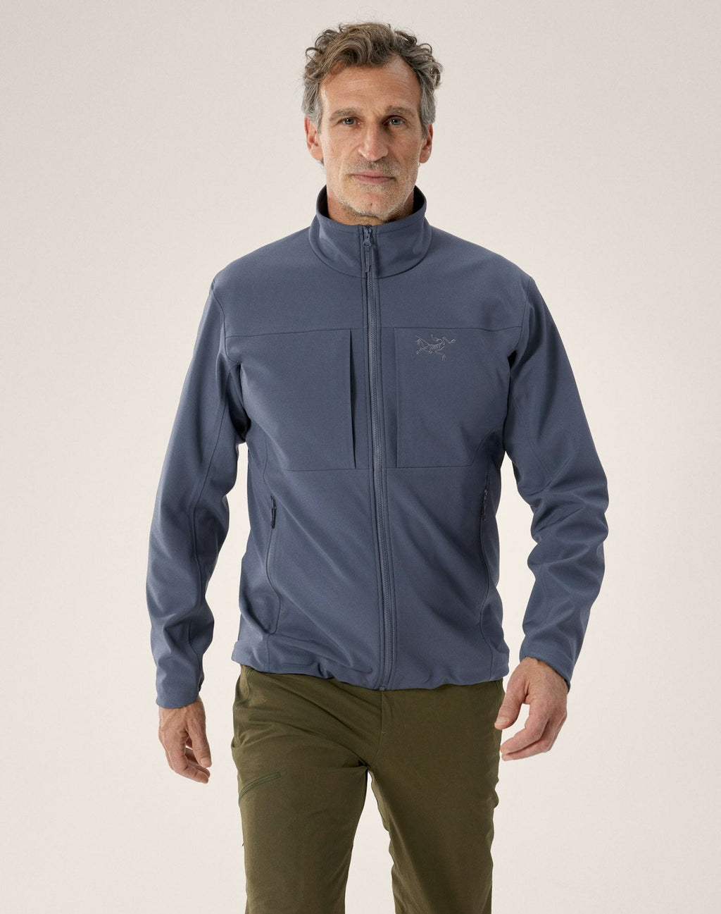 Arc'teryx Gamma MX Men's Jacket, Slate Blue Soft Shell