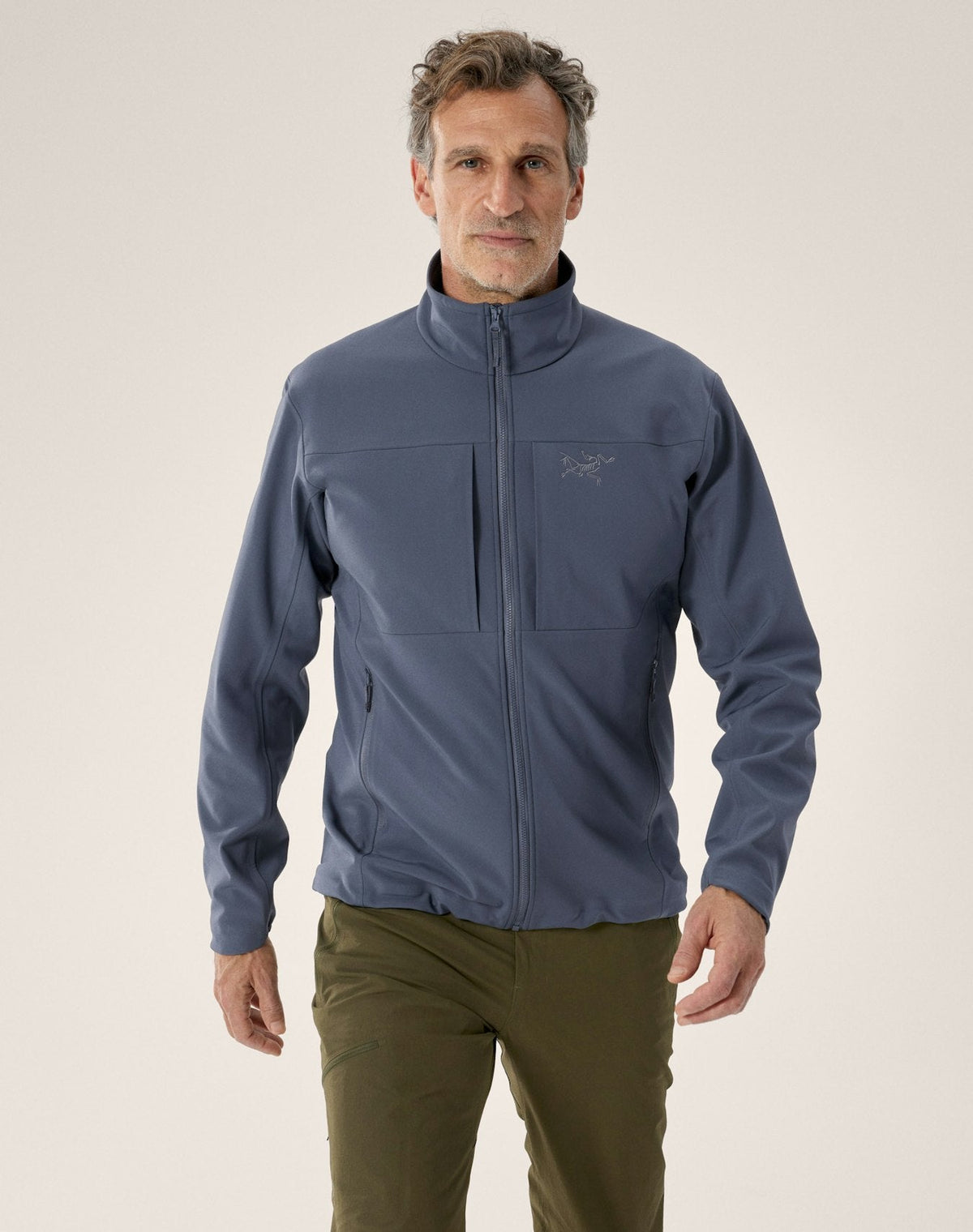 Arc'teryx Gamma MX Men's Jacket, Slate Blue Soft Shell