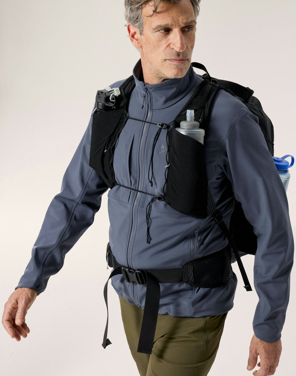 Arc'teryx Gamma MX Men's Jacket, Slate Blue Soft Shell