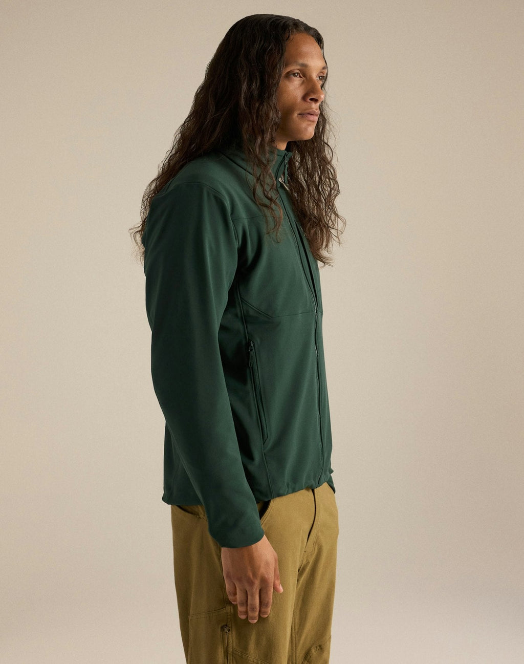 Arc'teryx Gamma MX Men's Jacket, Dark Green Soft Shell
