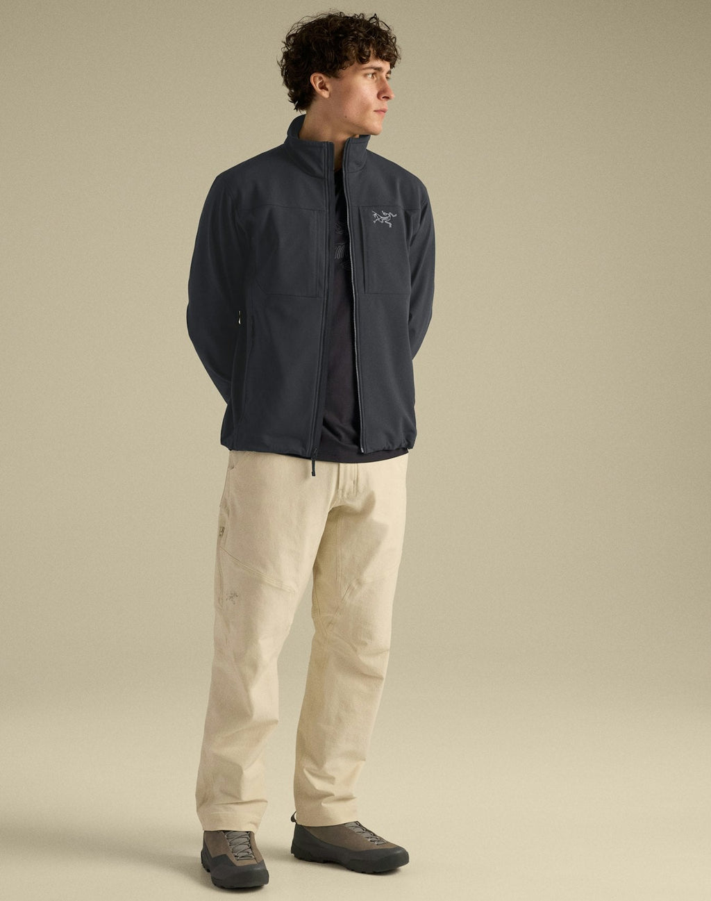 Arc'teryx Gamma MX Men's Jacket, Navy Soft Shell