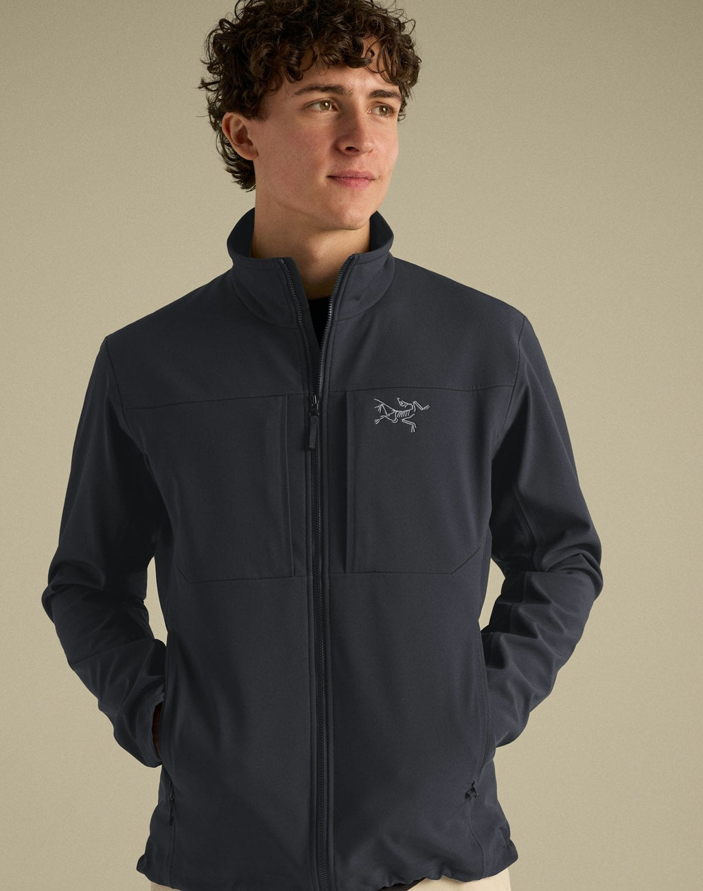 Arc'teryx Gamma MX Men's Jacket, Navy Soft Shell