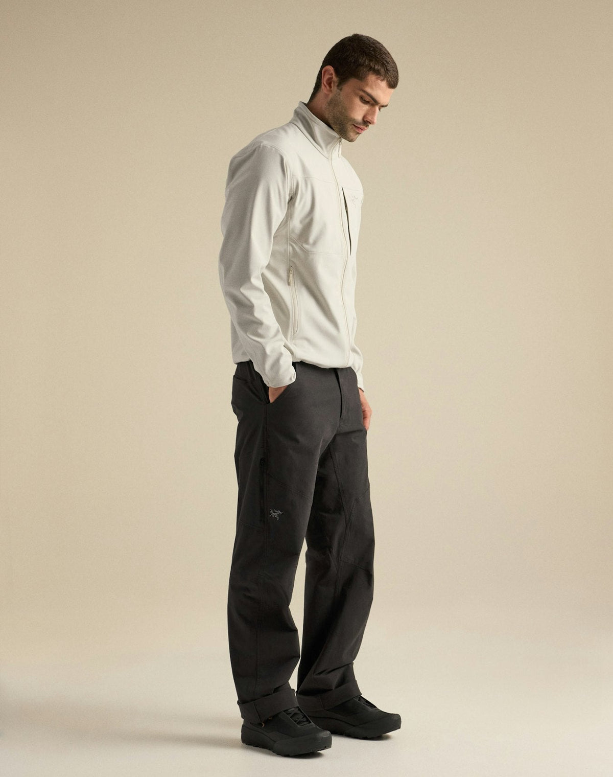 Arc'teryx Gamma MX Men's Jacket, Off White Soft Shell