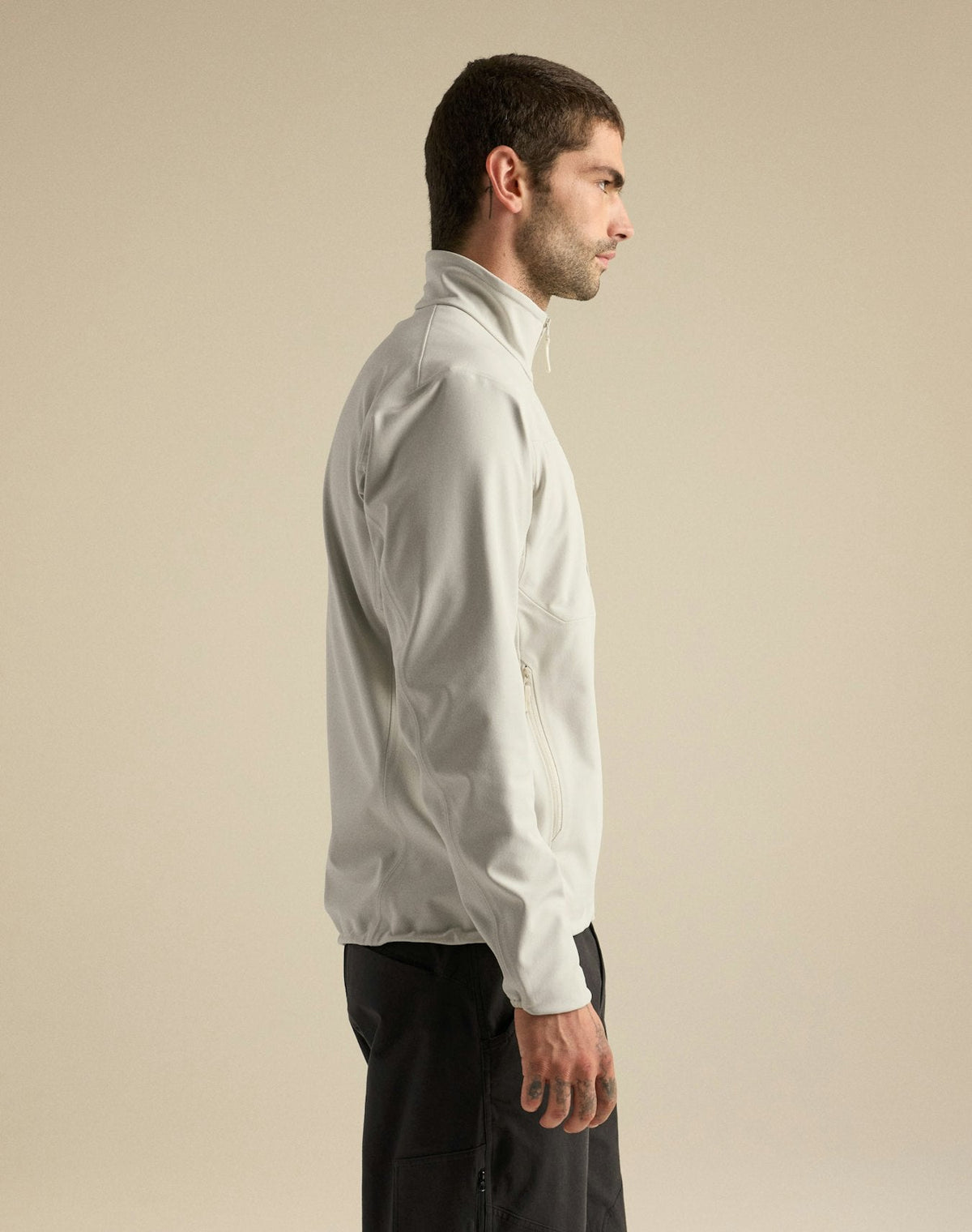 Arc'teryx Gamma MX Men's Jacket, Off White Soft Shell