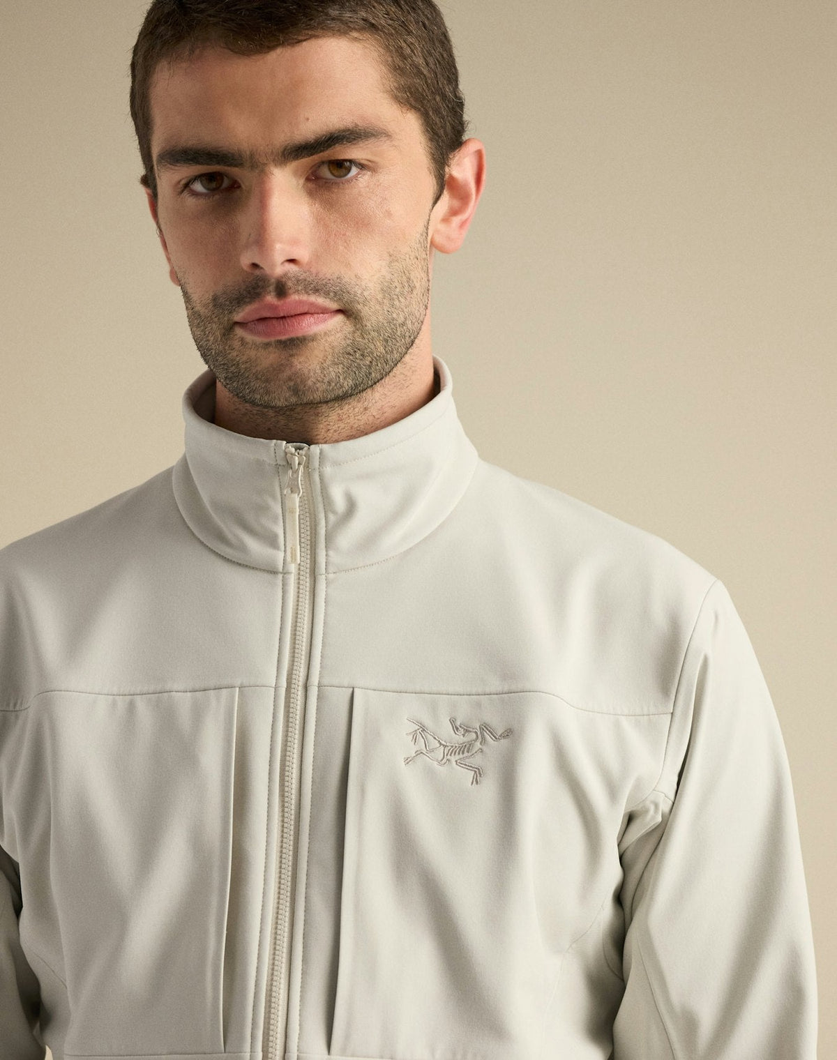 Arc'teryx Gamma MX Men's Jacket, Off White Soft Shell