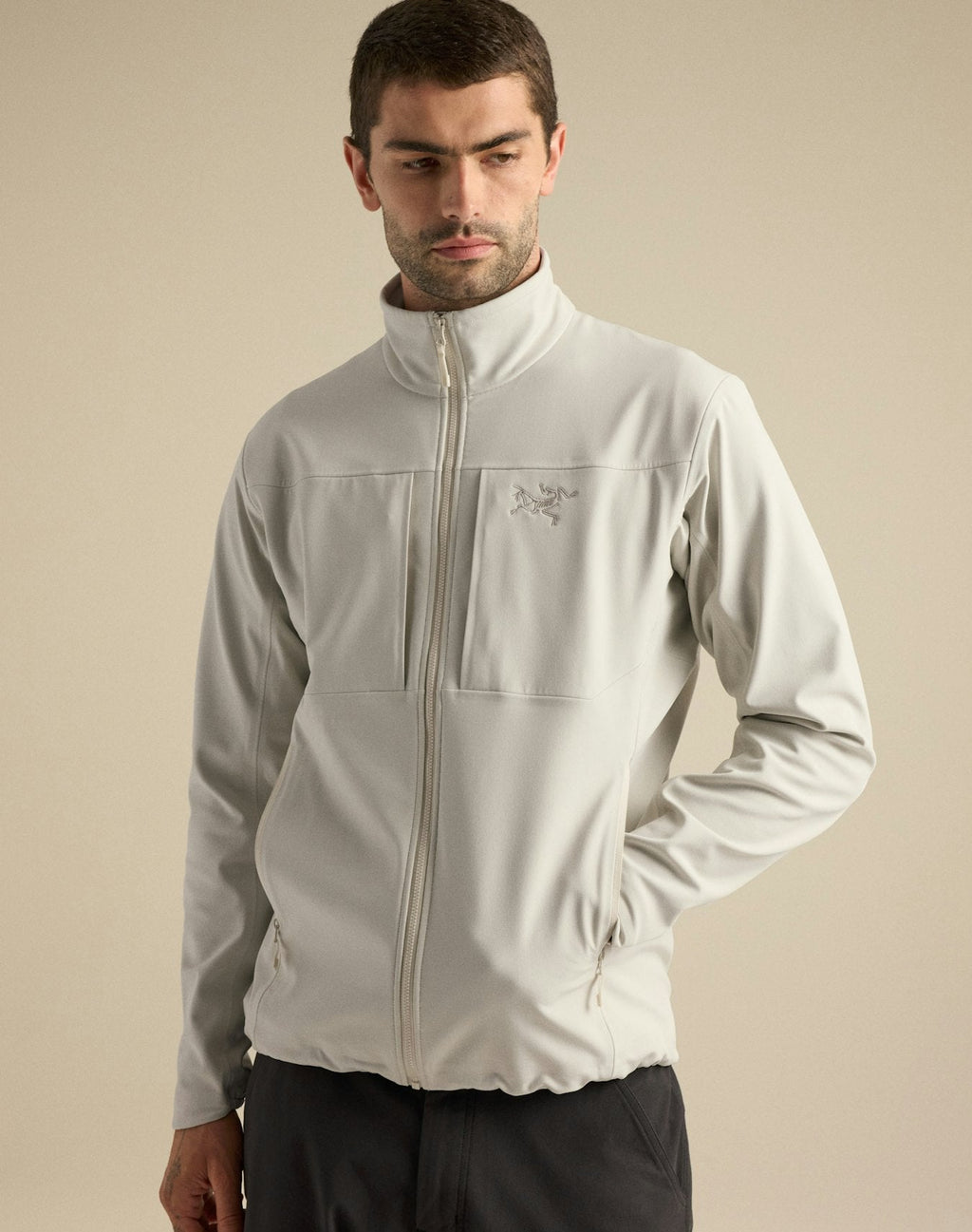 Arc'teryx Gamma MX Men's Jacket, Off White Soft Shell
