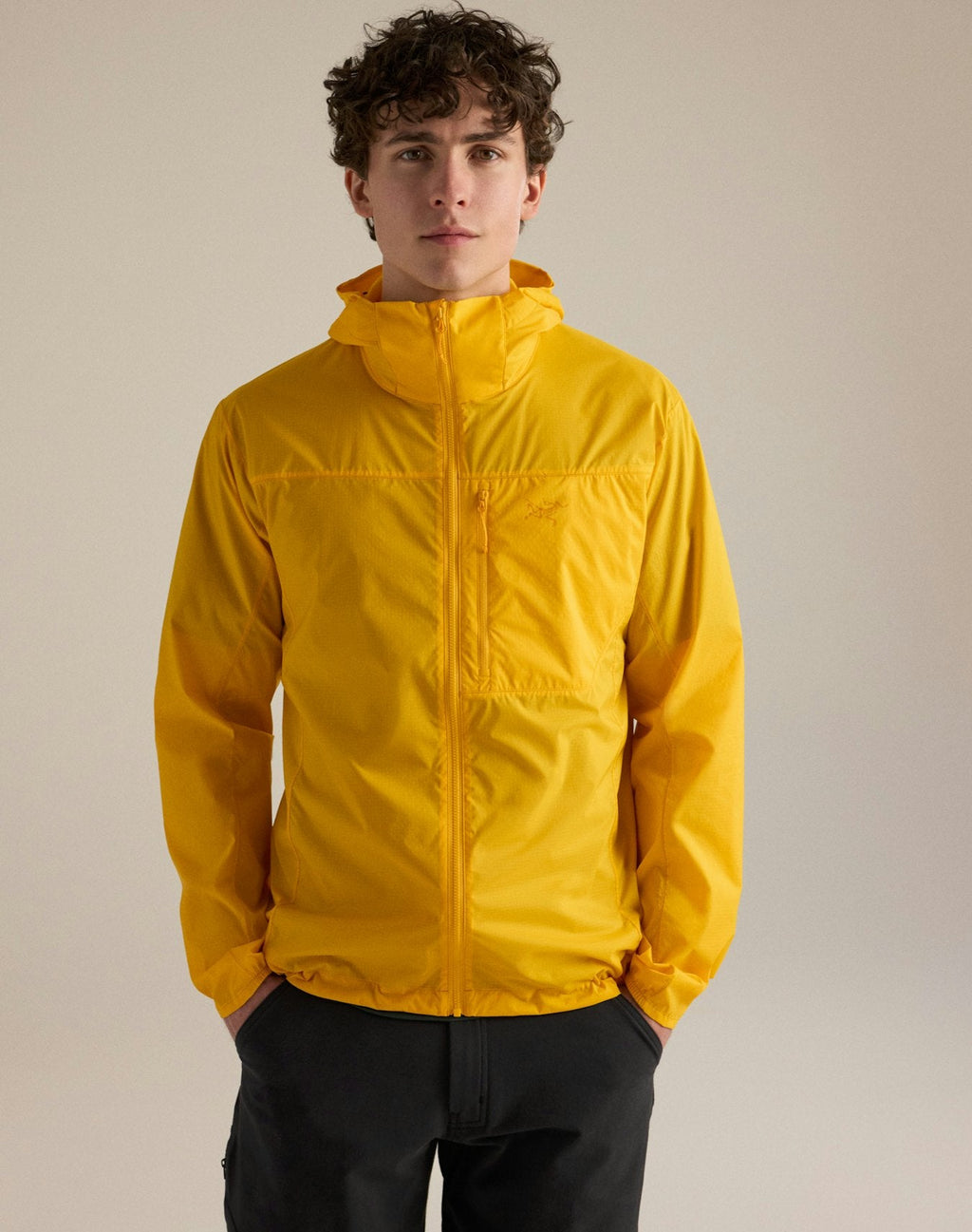 Arc'teryx Squamish Men's Hoody, Bright Yellow
