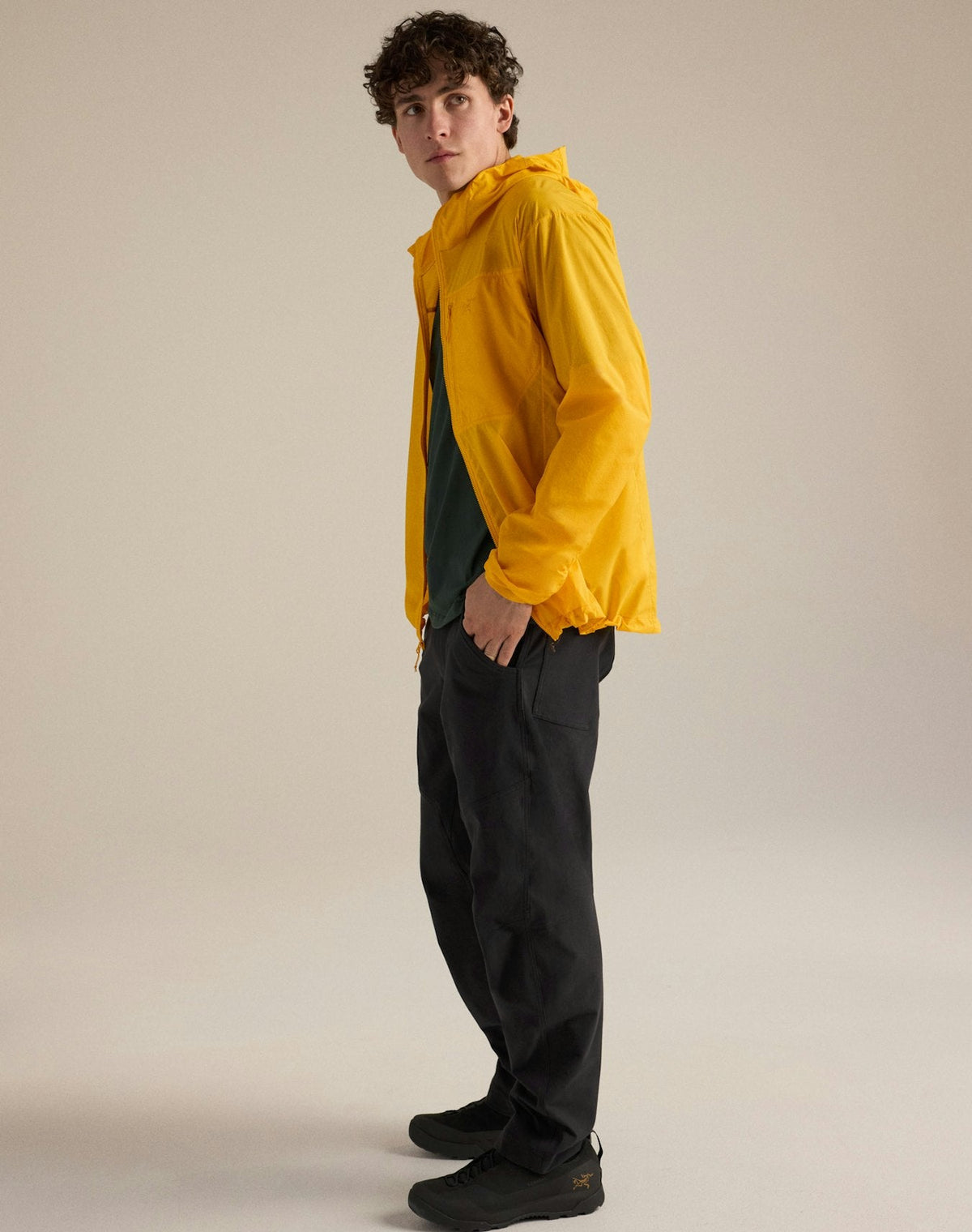 Arc'teryx Squamish Men's Hoody, Bright Yellow