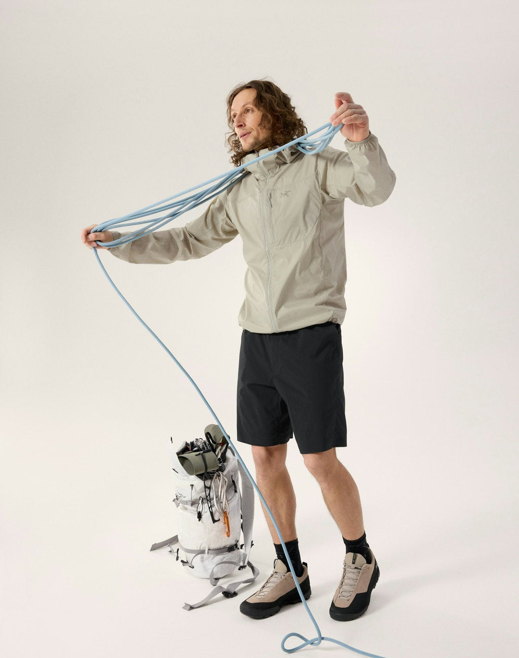 Arc'teryx Squamish Men's Hoody, Light Gray