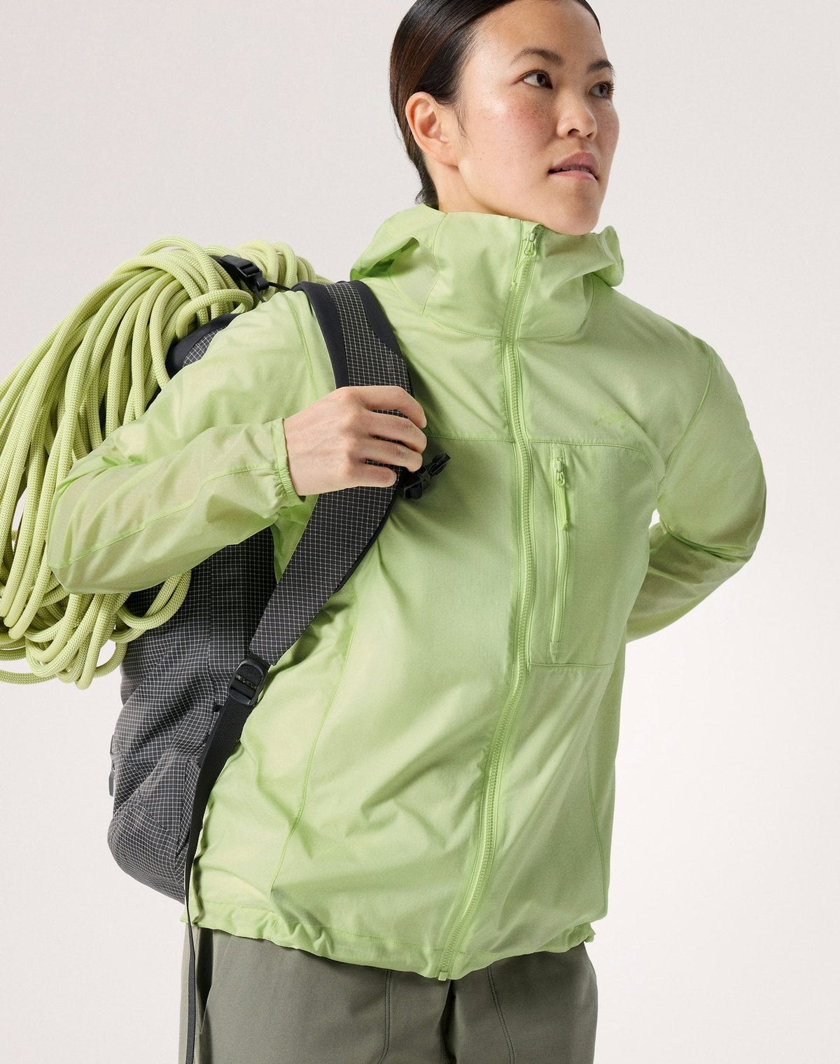 Arc'teryx Squamish Women's Hoody, Light Green