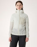 Arc'teryx Squamish Women's Hoody, Off White Color Block