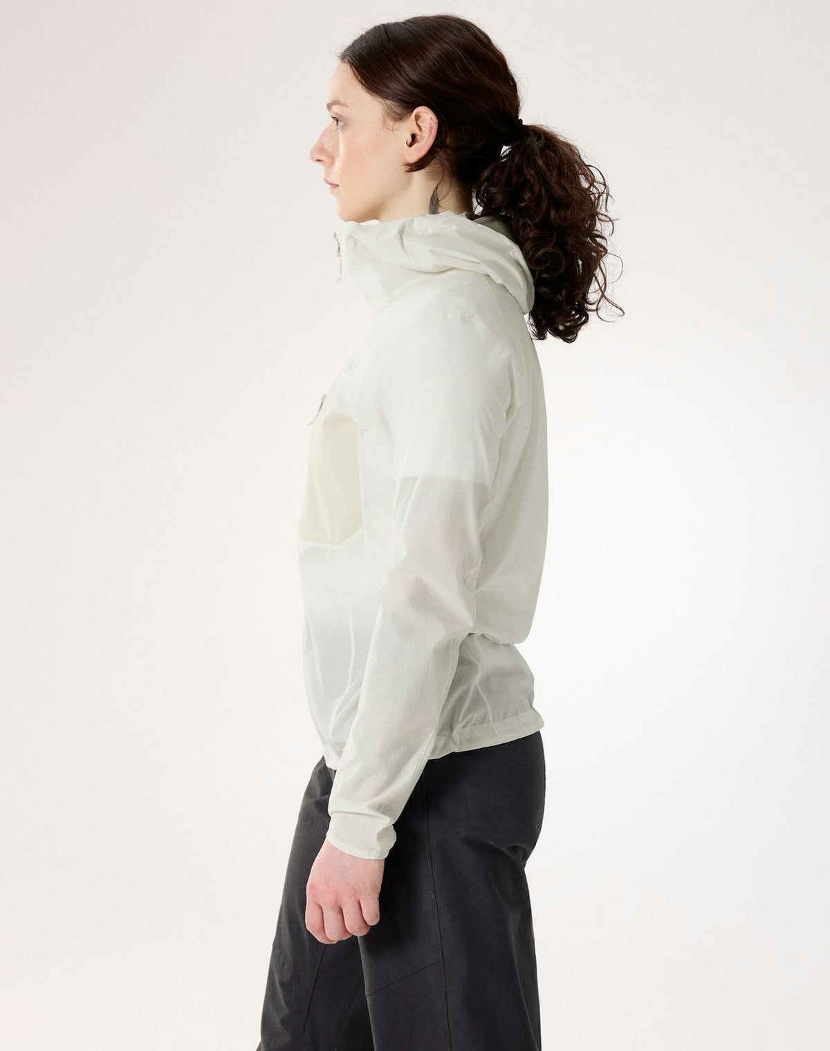 Arc'teryx Squamish Women's Hoody, Off White Color Block