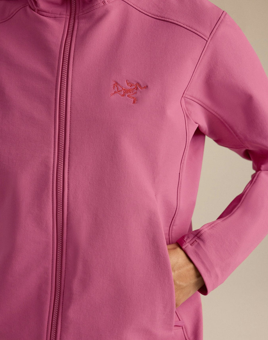 Arc'teryx Women's Gamma Hoody | Magenta Softshell Jacket