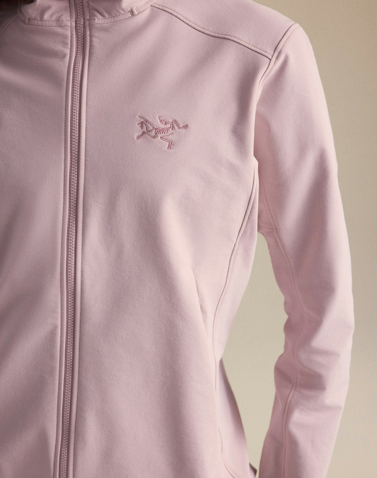 Arc'teryx Women's Gamma Hoody | Pale Pink Softshell Jacket