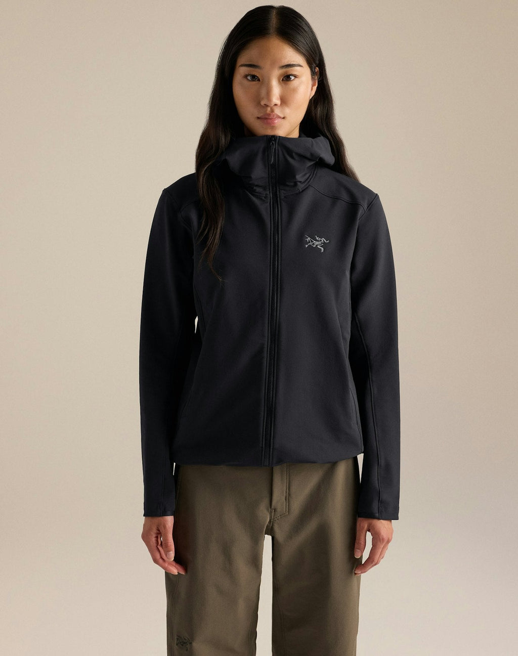 Arc'teryx Women's Gamma Hoody | Black Softshell Jacket