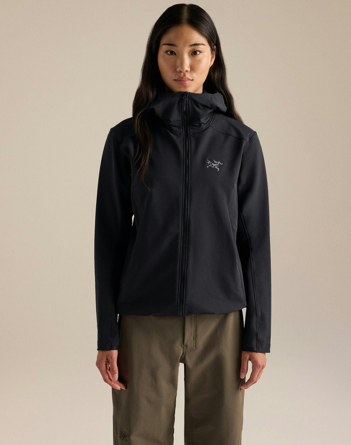 Arc'teryx Women's Gamma Hoody | Black Softshell Jacket