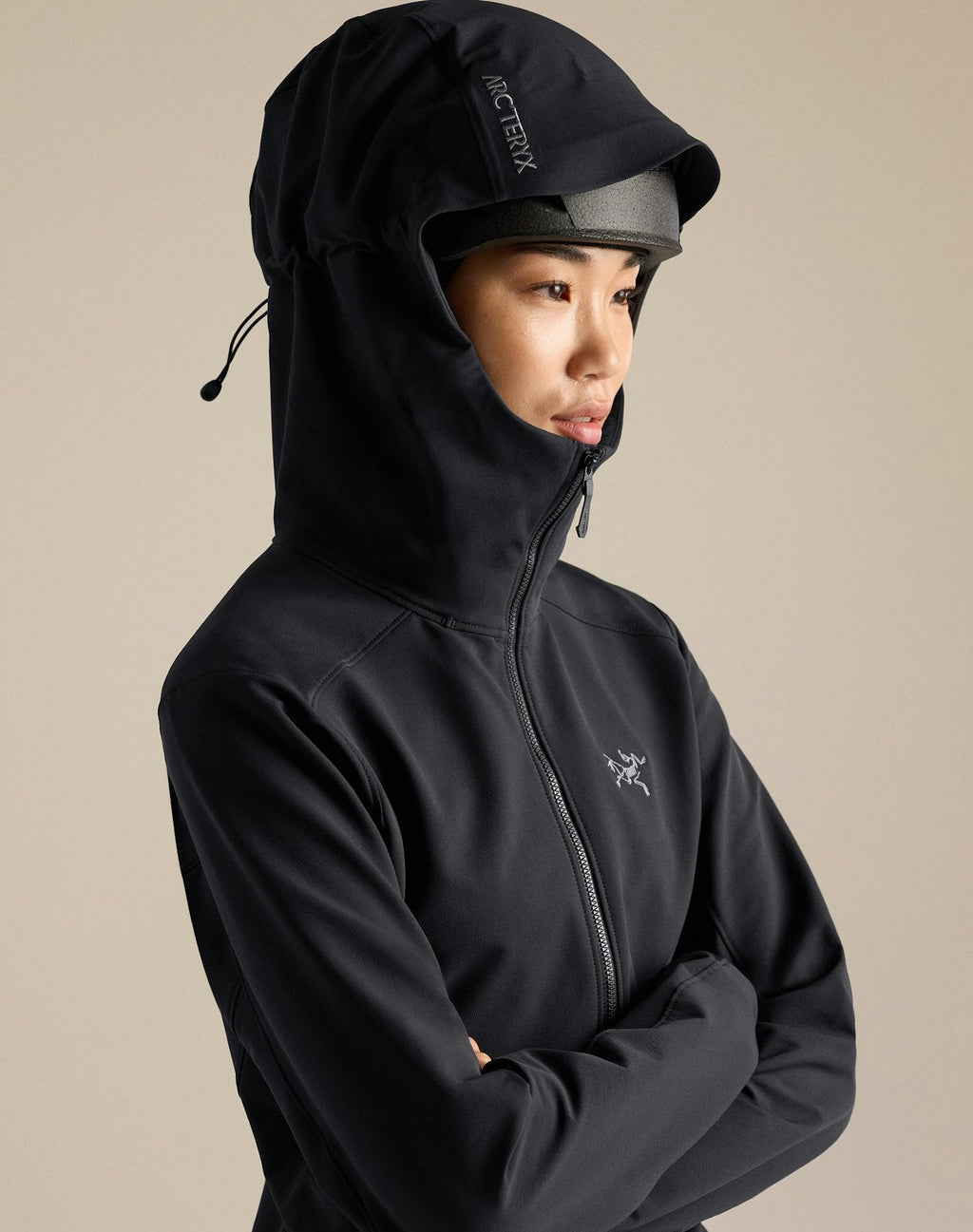 Arc'teryx Women's Gamma Hoody | Black Softshell Jacket
