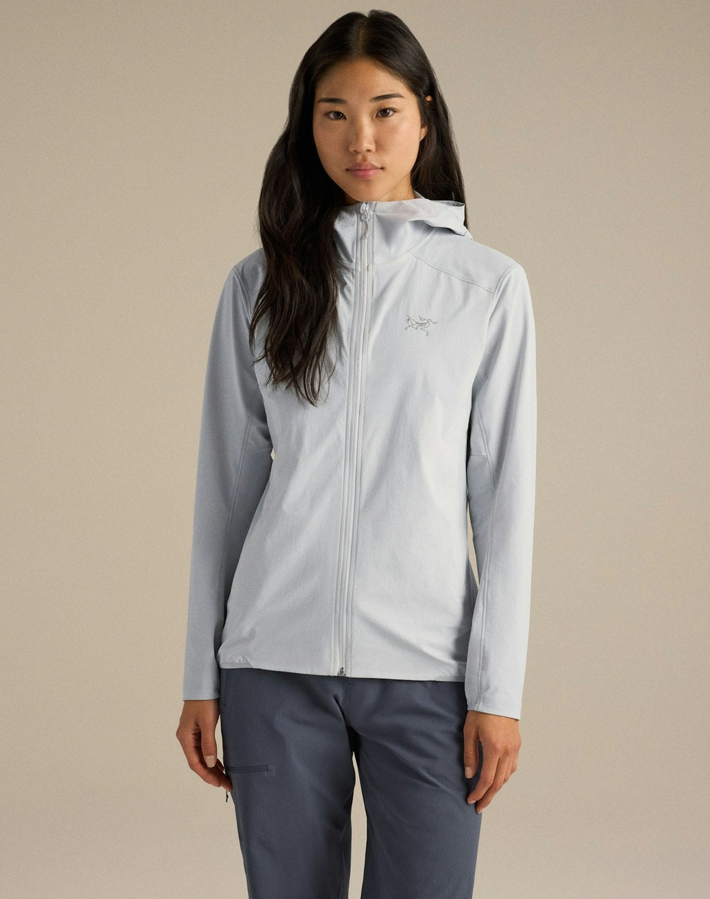 Arc'teryx Women's Gamma Hoody | Light Blue Softshell Jacket
