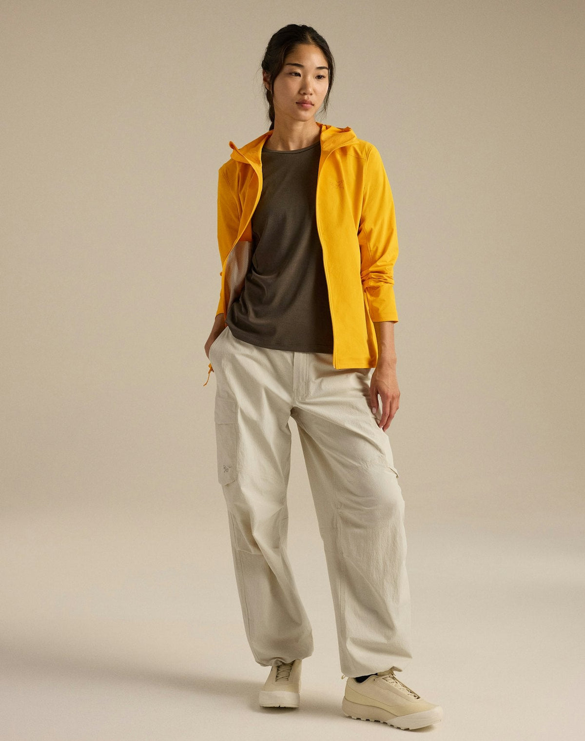 Arc'teryx Women's Gamma Hoody | Yellow Softshell Jacket