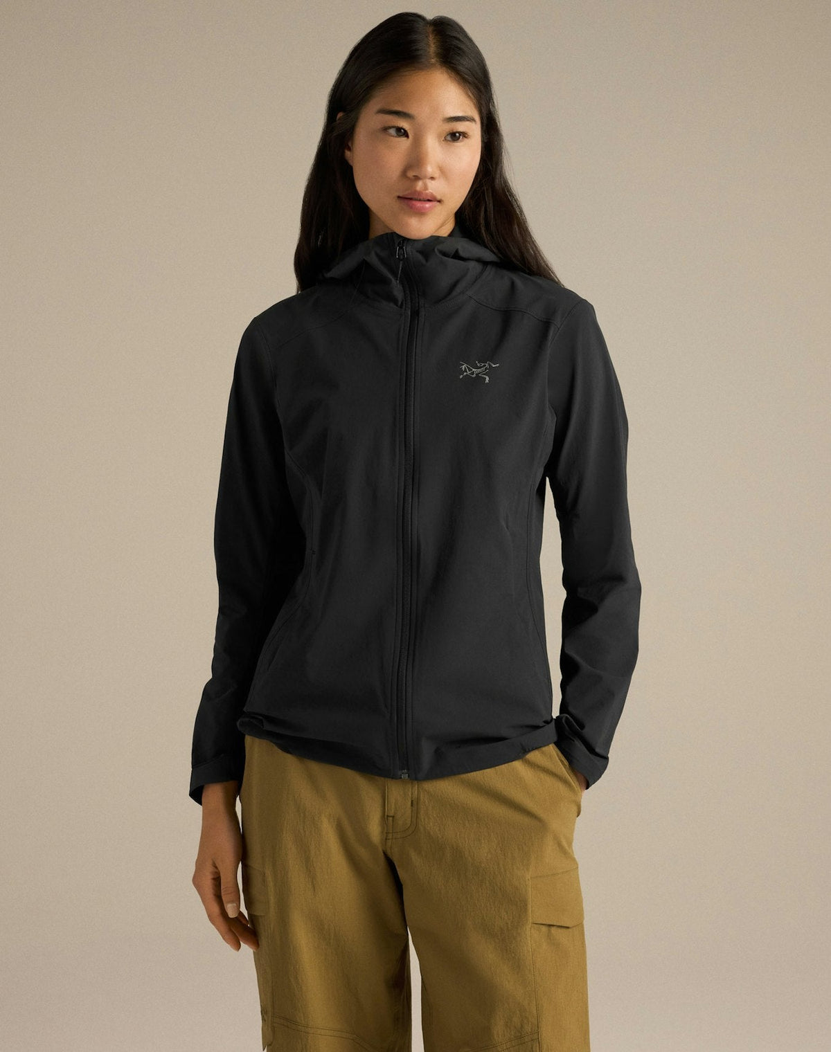 Arc'teryx Women's Gamma Hoody | Black Softshell Jacket