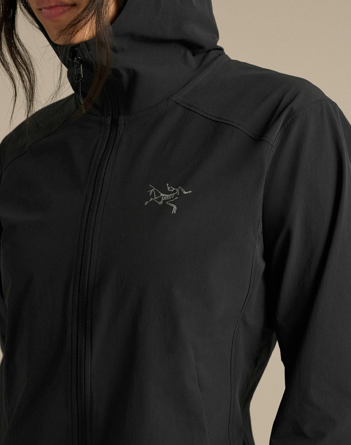 Arc'teryx Women's Gamma Hoody | Black Softshell Jacket