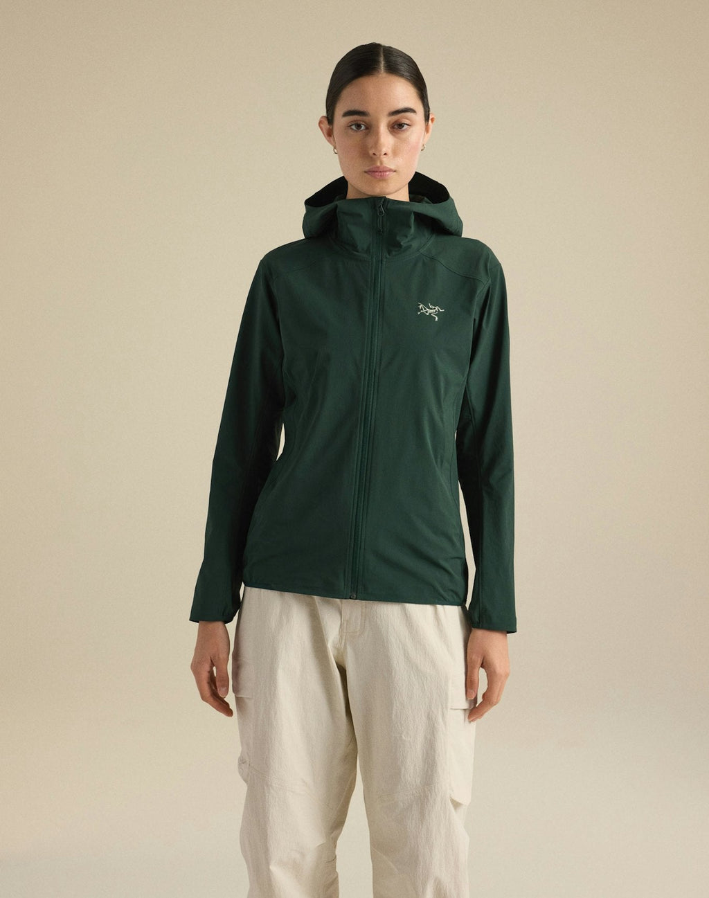 Arc'teryx Women's Gamma Hoody | Dark Green Softshell Jacket