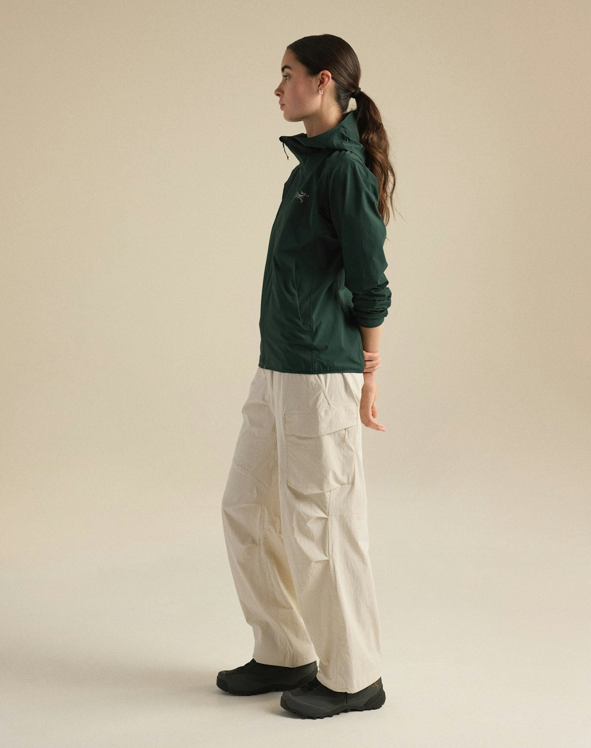 Arc'teryx Women's Gamma Hoody | Dark Green Softshell Jacket