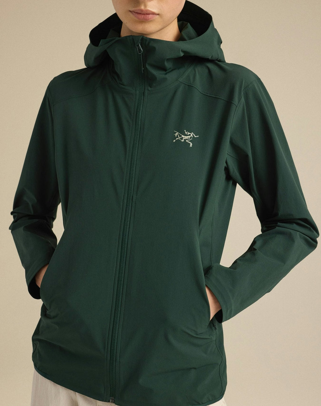 Arc'teryx Women's Gamma Hoody | Dark Green Softshell Jacket