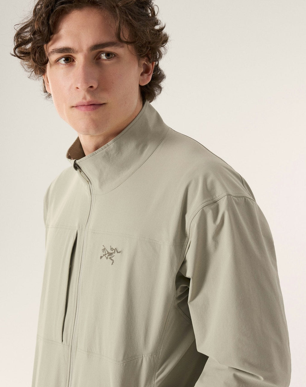 Arc'teryx Men's Gamma Jacket | Light Beige Softshell