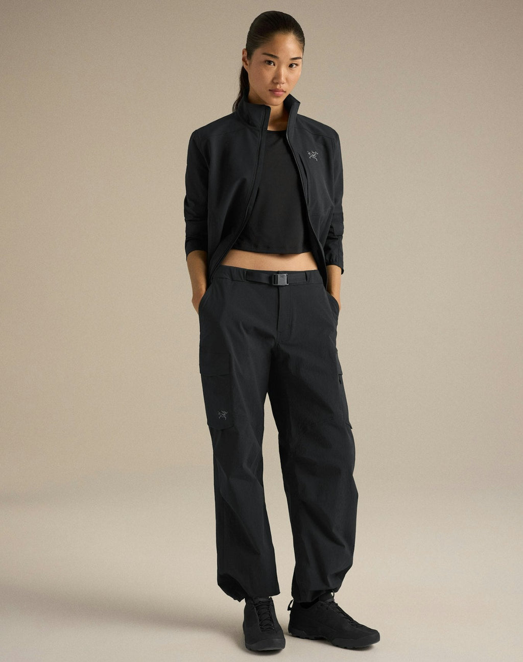 Arc'teryx Women's Gamma Jacket | Black Softshell