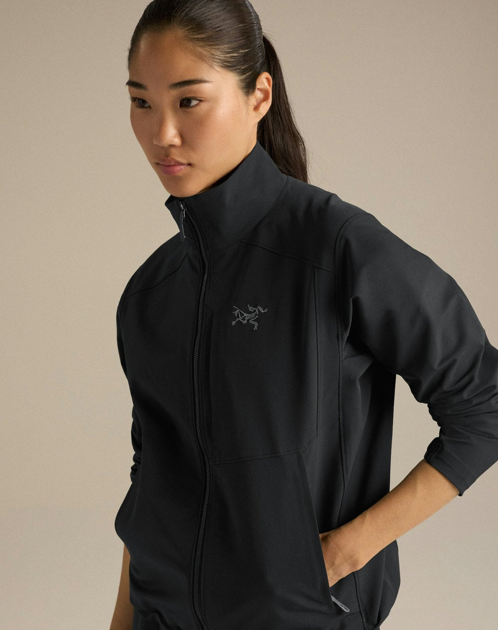 Arc'teryx Women's Gamma Jacket | Black Softshell