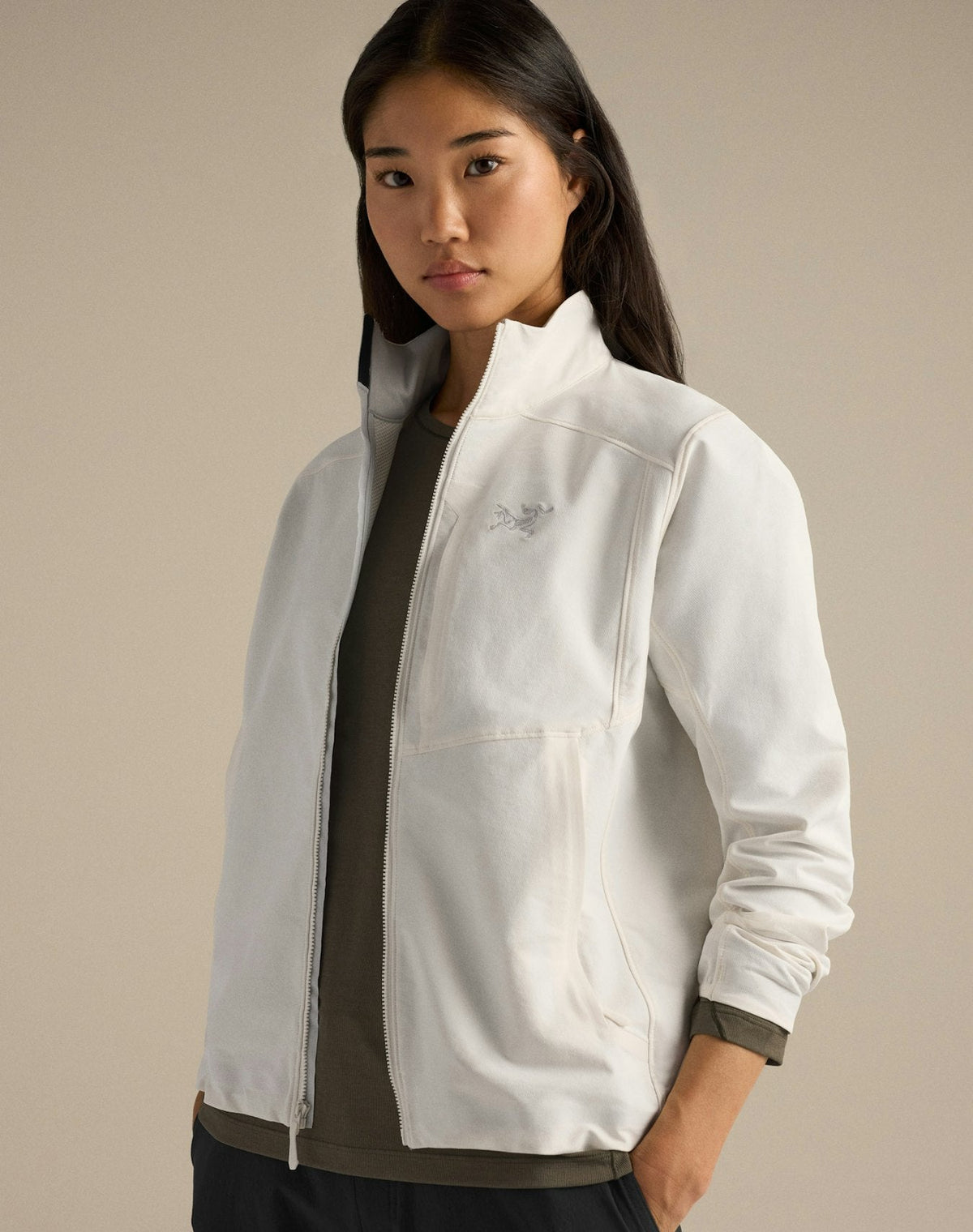 Arc'teryx Women's Gamma Jacket | White Softshell