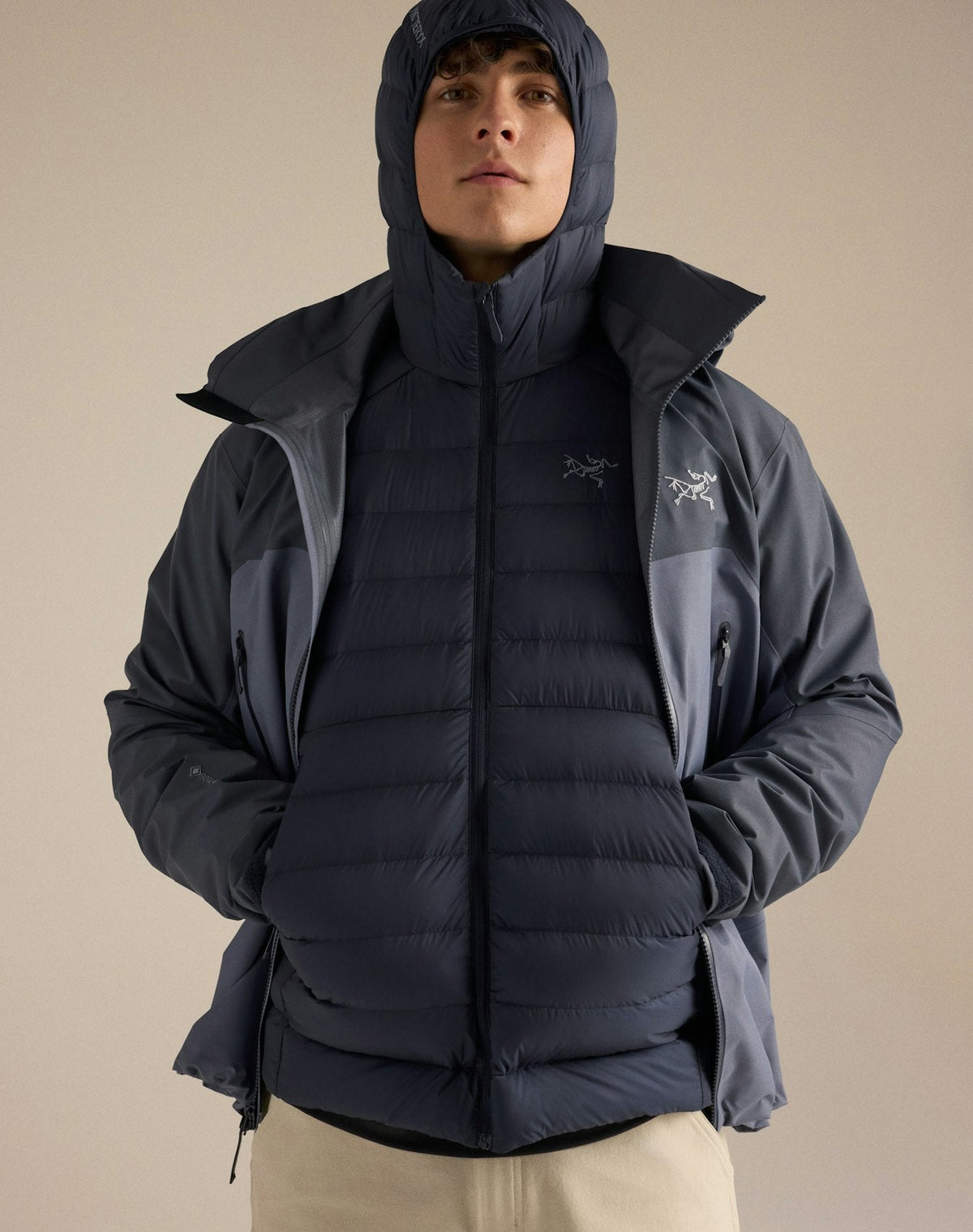 Arc'teryx Men's Cerium Hoody | Navy Down Jacket