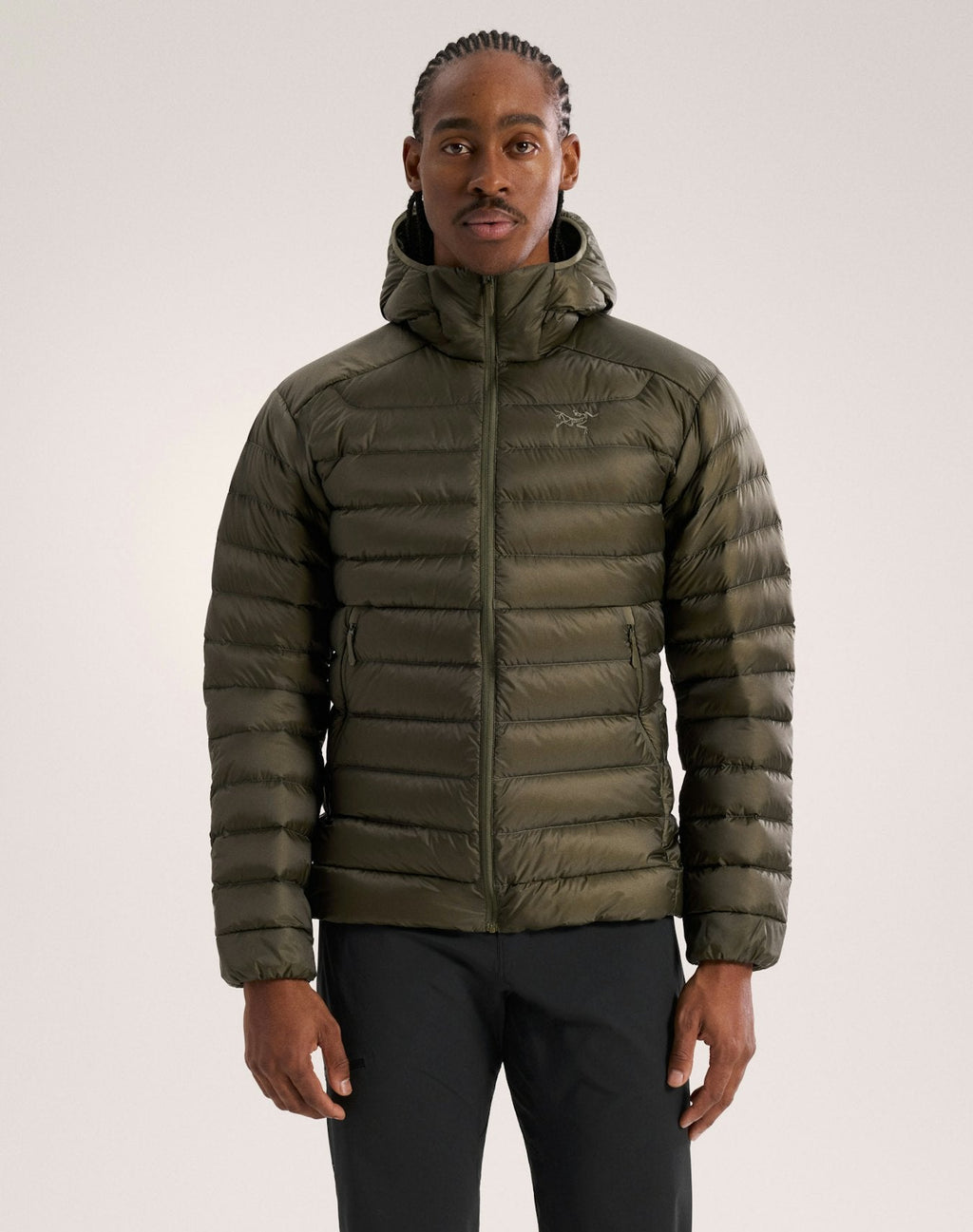 Arc'teryx Men's Cerium Hoody | Olive Green Down Jacket