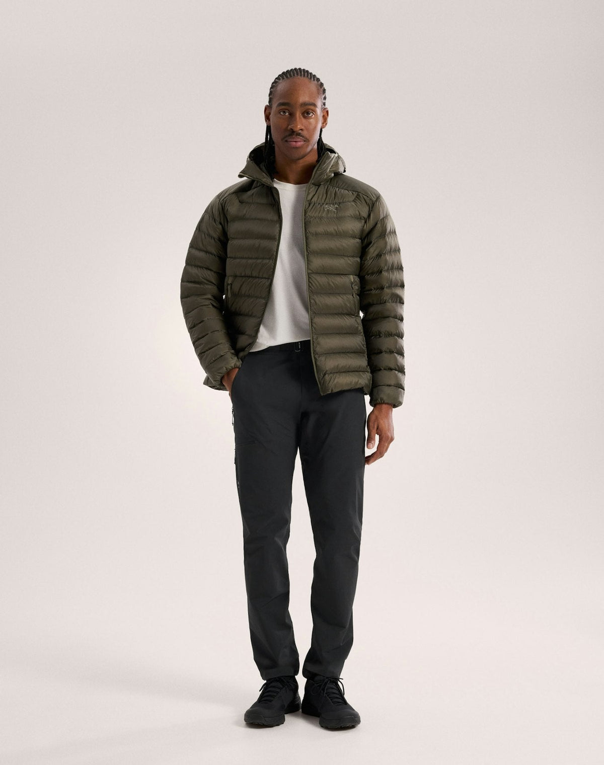 Arc'teryx Men's Cerium Hoody | Olive Green Down Jacket
