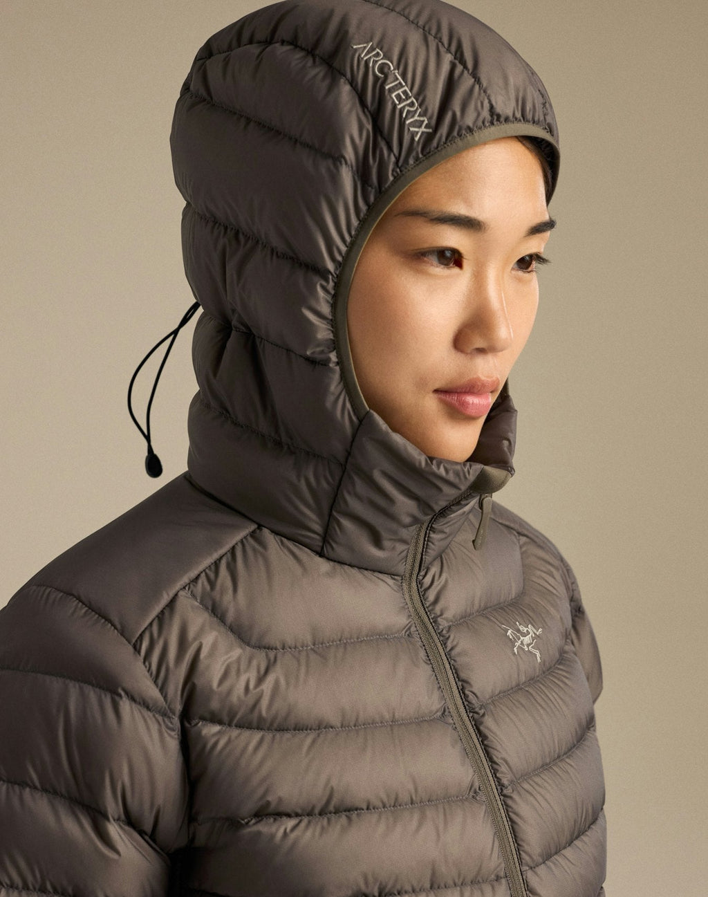 Arc'teryx Women's Cerium Hoody | Taupe Down Jacket