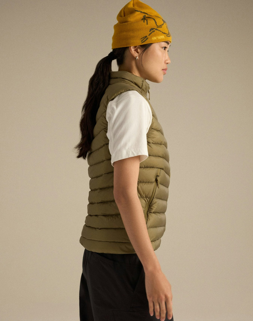 Arc'teryx Women's Cerium Vest | Olive Down Vest