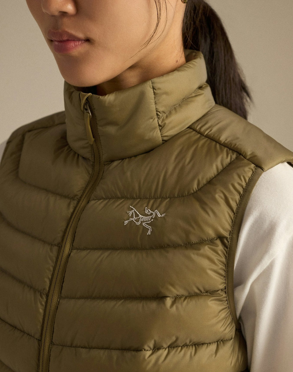 Arc'teryx Women's Cerium Vest | Olive Down Vest