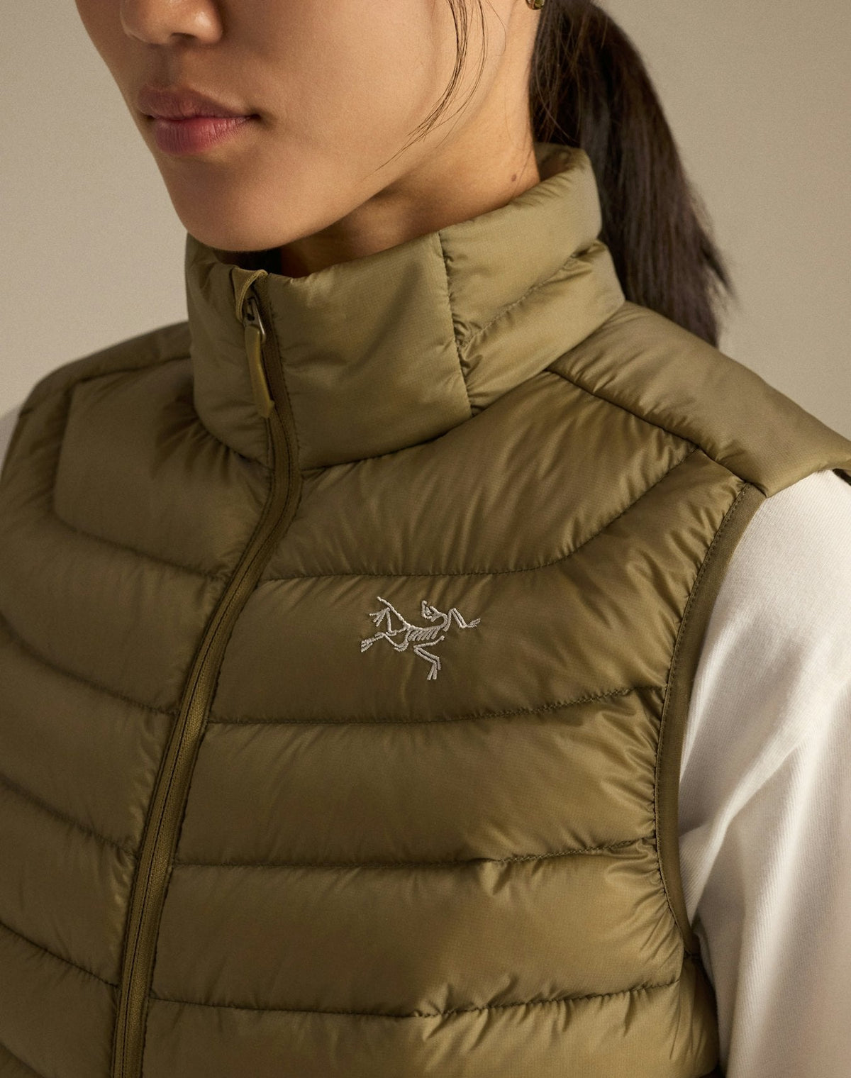 Arc'teryx Women's Cerium Vest | Olive Down Vest