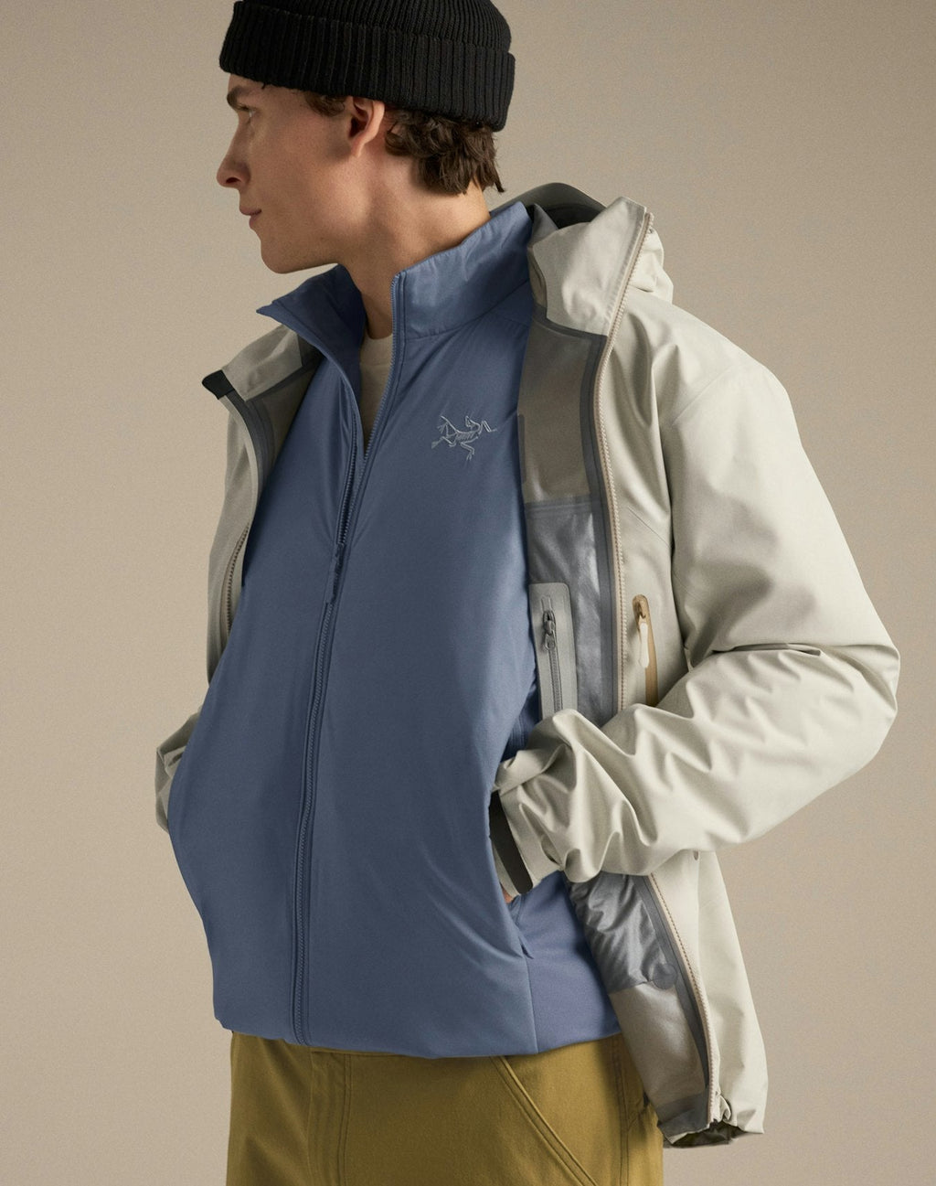 Arc'teryx Men's Atom Jacket | Blue Insulated Jacket