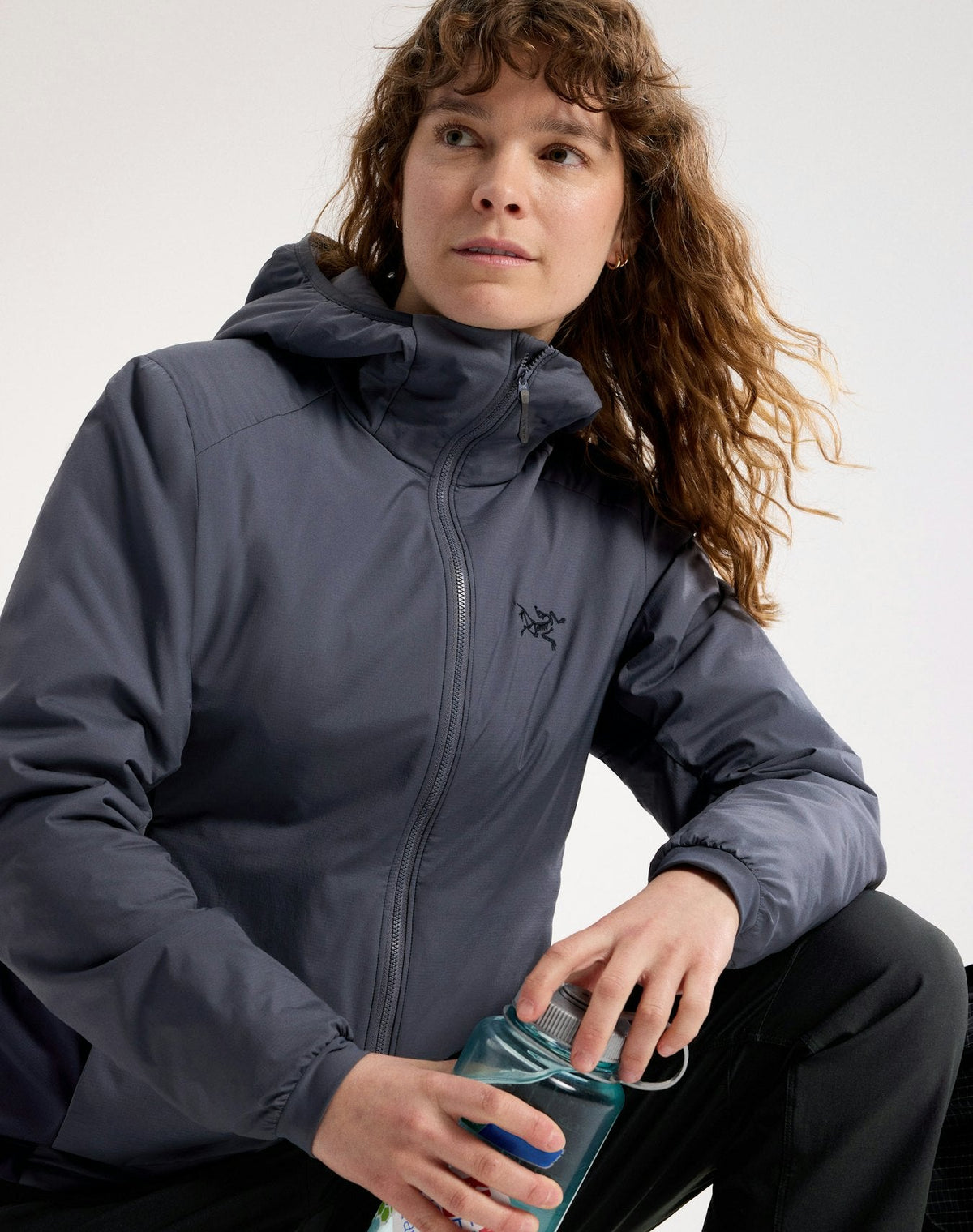 Arc'teryx Women's Atom Hoody | Blue Graphite Insulated Jacket