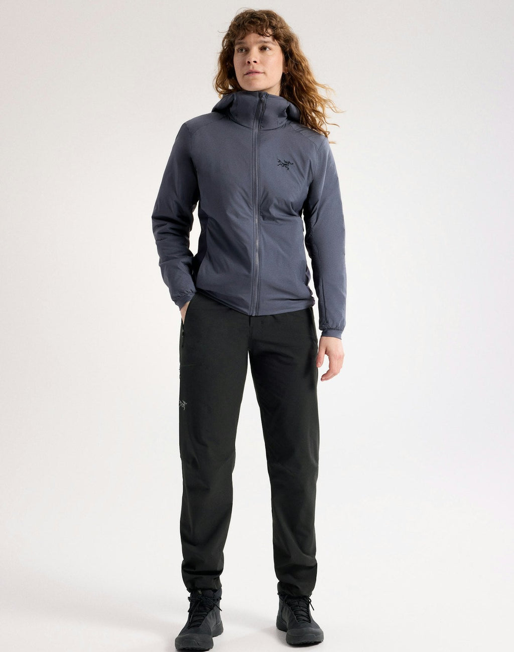 Arc'teryx Women's Atom Hoody | Blue Graphite Insulated Jacket