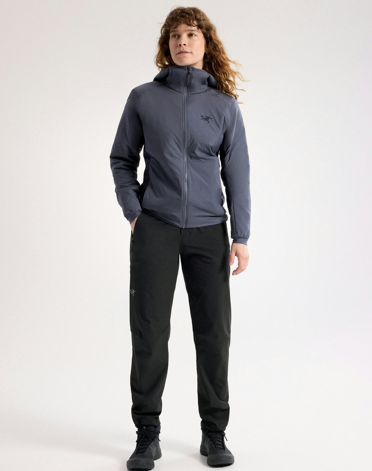 Arc'teryx Women's Atom Hoody | Blue Graphite Insulated Jacket