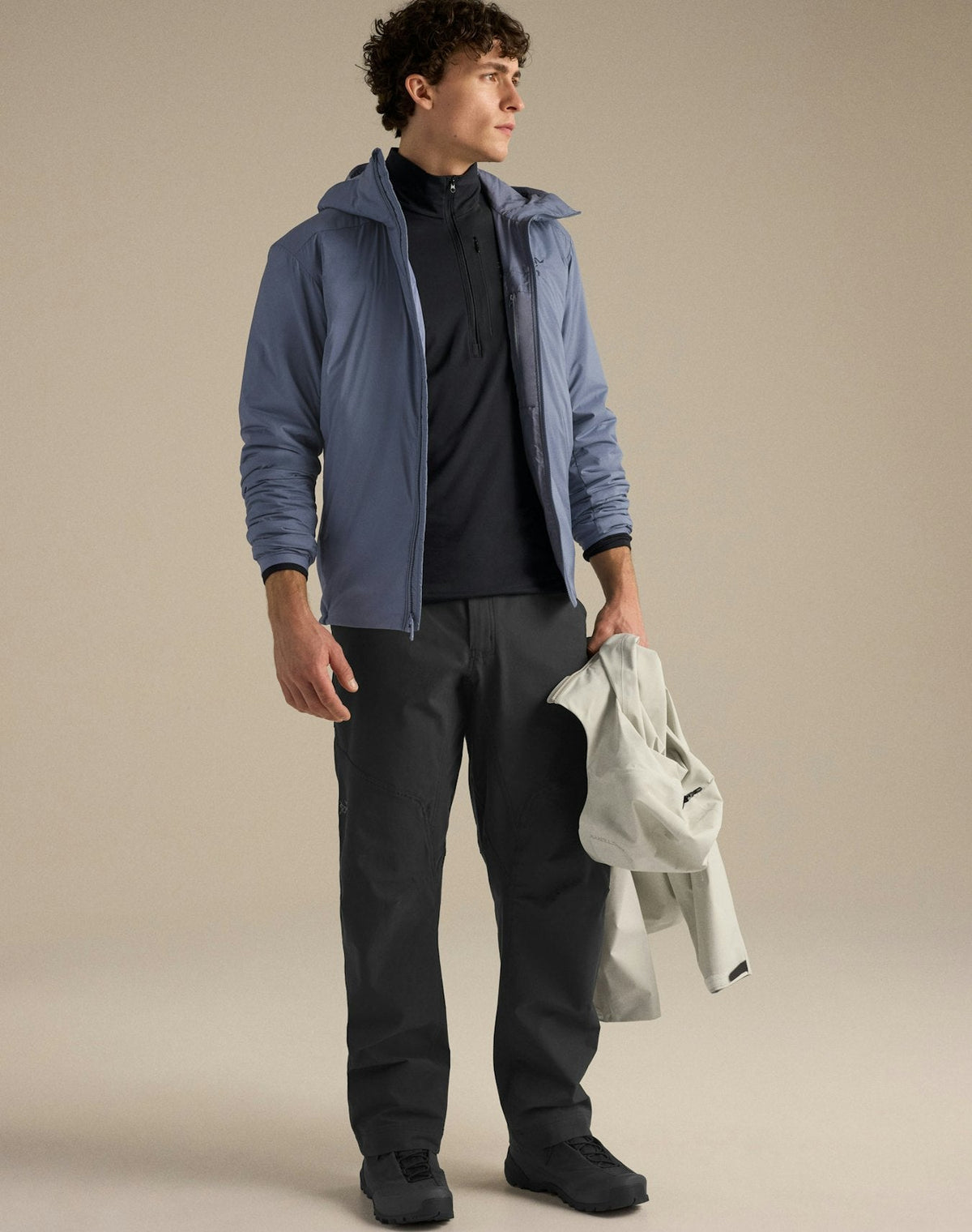 Arc'teryx Men's Atom Hoody | Stone Wash