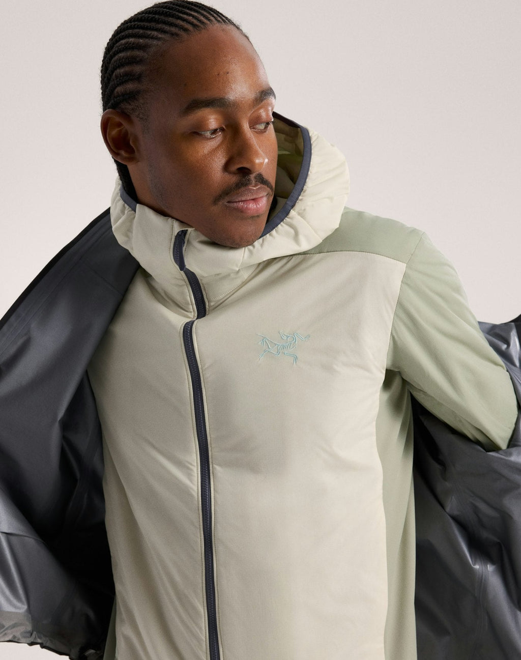 Arc'teryx Men's Atom Hoody | White Birch / Chloris
