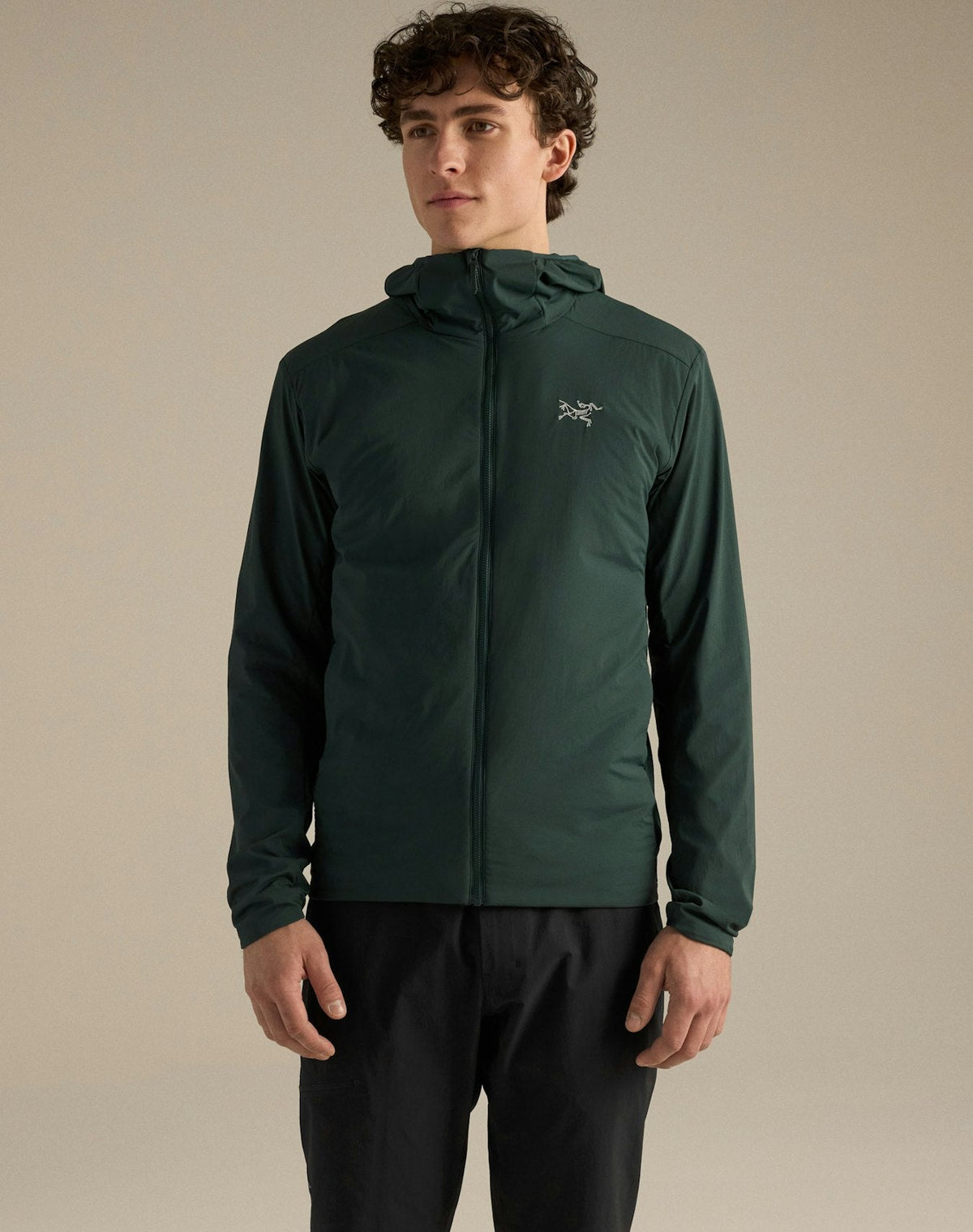 Arc'teryx Men's Atom Hoody | Black Sapphire Green