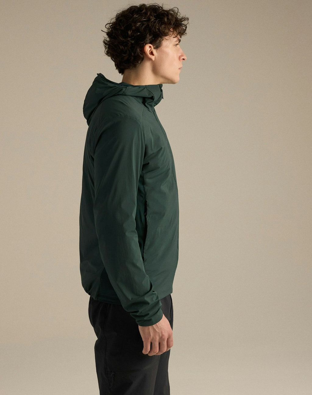 Arc'teryx Men's Atom Hoody | Black Sapphire Green
