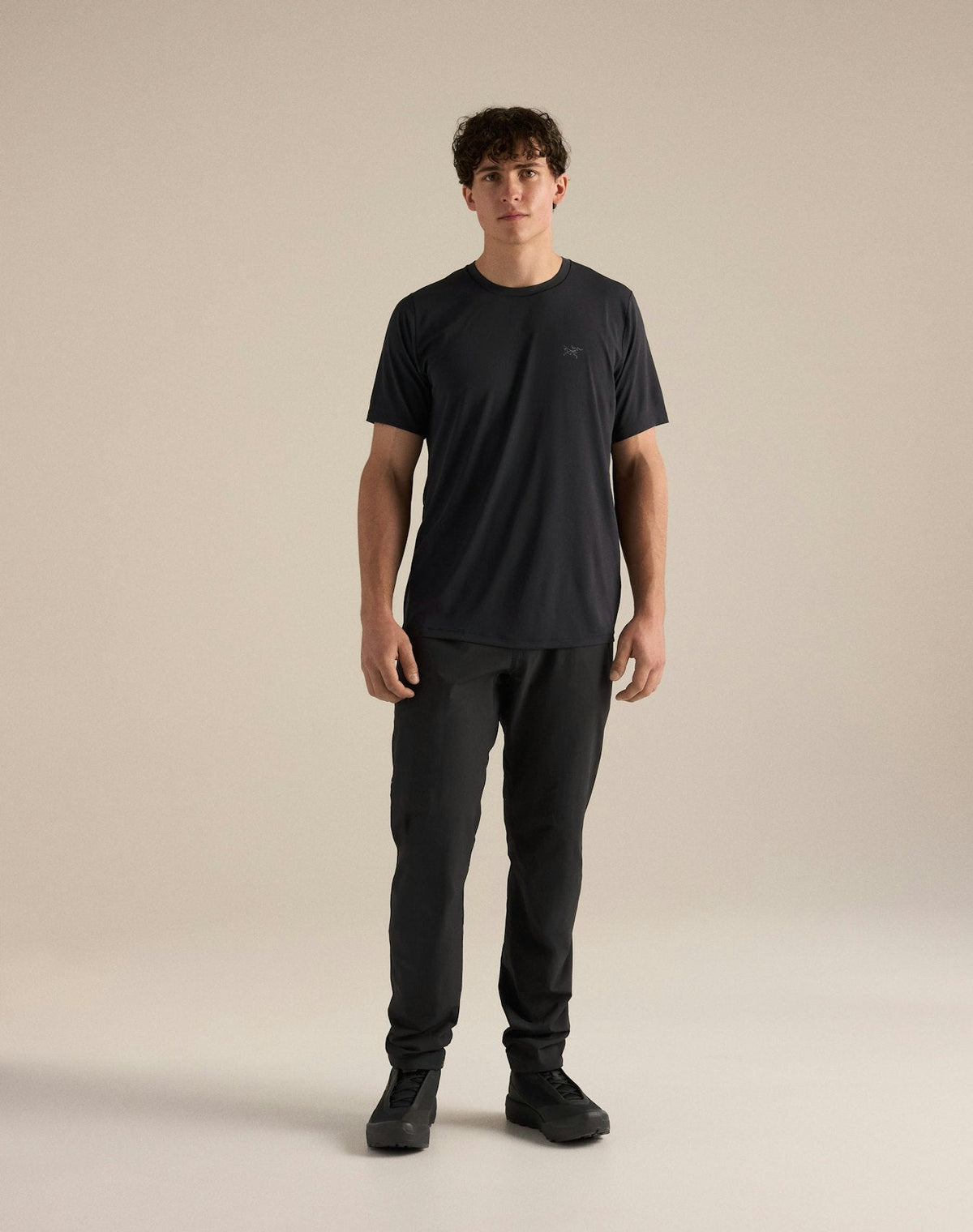 Arc'teryx Men's Quick-Dry Crew Neck T-Shirt | Black